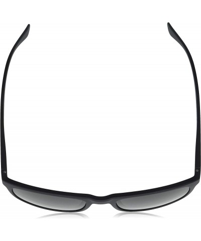 Men's Ck20544s Rectangular Sunglasses Matte Black/Solid Smoke $38.23 Rectangular