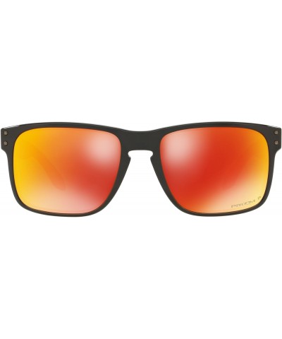 Holbrook Sunglasses Polished Black with Prizm Ruby Polarized Lens + Sticker $90.20 Wayfarer