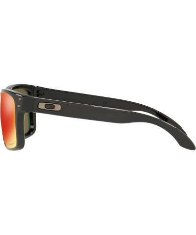 Holbrook Sunglasses Polished Black with Prizm Ruby Polarized Lens + Sticker $90.20 Wayfarer