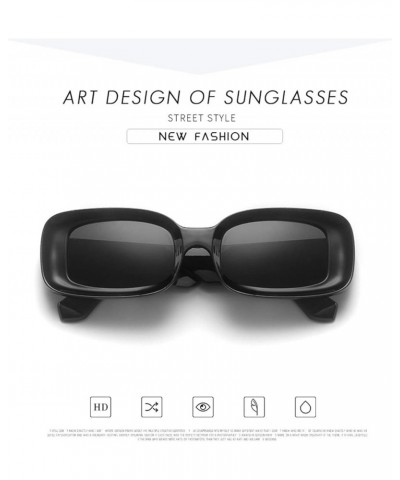 Square Frame Fashion Small Frame Sunglasses Men and Women Outdoor Vacation Decorative Sunglasses (Color : H, Size : 1) 1A $15...