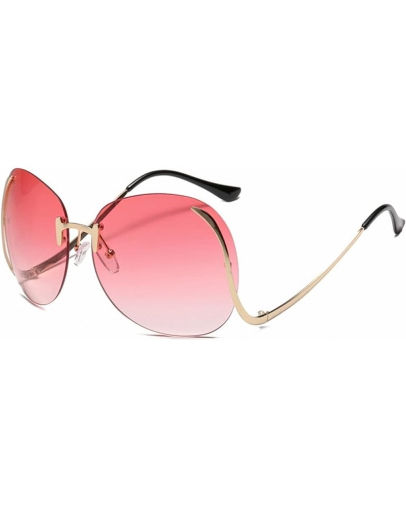 Frameless Fashion Woman Vacation Beach Decorative Sunglasses (Color : 6, Size : 1) 1 2 $16.15 Designer