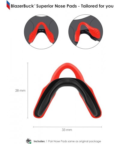 Replacement Nose Piece Pads for Oakley EV Zero Series Sunglasses Red $10.70 Wayfarer