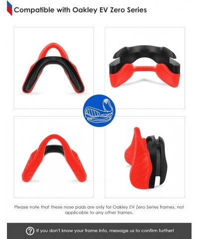 Replacement Nose Piece Pads for Oakley EV Zero Series Sunglasses Red $10.70 Wayfarer