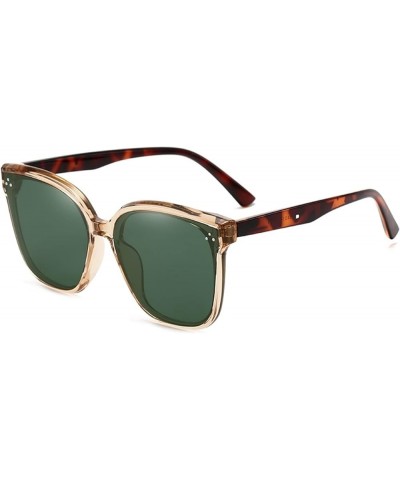 HD Men and Women Sunglasses Outdoor Sun Shade Beach Decorative Glasses (Color : E, Size : Medium) Medium I $23.54 Designer