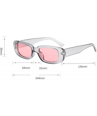 Simple Square Men And Women Outdoor Vacation Fashion Sunglasses Gift G $16.86 Designer