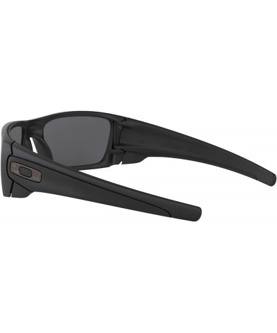 Men's OO9096 Fuel Cell Wrap Sunglasses Cerakote Graphite Black/Black Iridium Polarized $34.27 Rectangular