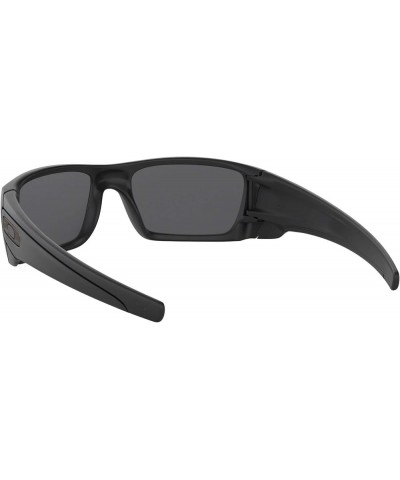 Men's OO9096 Fuel Cell Wrap Sunglasses Cerakote Graphite Black/Black Iridium Polarized $34.27 Rectangular