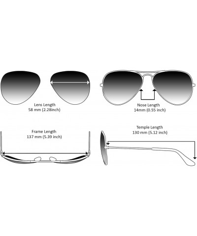 Edge I-Wear Quality Metal Aviators Sunglasses for Small Face Men Women W/Premium Mineral Lens QME08-IR-0502(G.g15) $17.60 Avi...