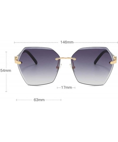 Ladies Gradient Lens Sunglasses Outdoor Sunshade Holiday Glasses (Color : E, Size : Medium) Medium A $17.60 Designer