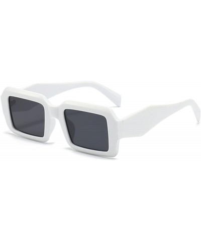 Men And Women Rectangular Outdoor Vacation Decorative Sunglasses G $18.94 Designer