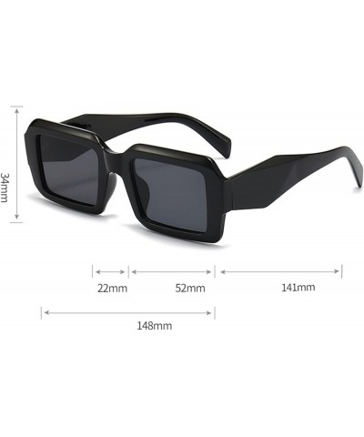 Men And Women Rectangular Outdoor Vacation Decorative Sunglasses G $18.94 Designer