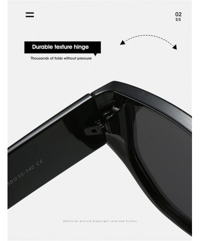 Men and Women Fashionable Decorative Sunglasses Outdoor Vacation Photo Sunglasses (Color : 7, Size : 1) 1 3 $16.47 Designer