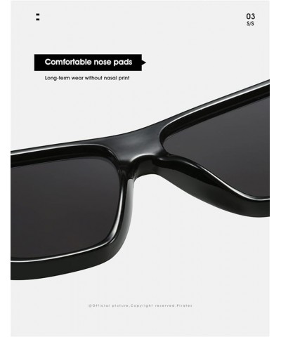 Men and Women Fashionable Decorative Sunglasses Outdoor Vacation Photo Sunglasses (Color : 7, Size : 1) 1 3 $16.47 Designer