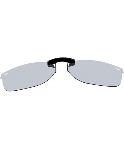 Polarized CLIP-ON Sunglasses for RAY-BAN RB5228 RX5228 Silver $9.68 Wayfarer