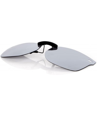 Polarized CLIP-ON Sunglasses for RAY-BAN RB5228 RX5228 Silver $9.68 Wayfarer