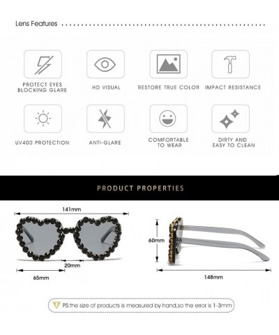 Diamond Fashion Sunglasses for Men and Women Street Photography Outdoor Sunshade (Color : A, Size : Medium) Medium D $19.00 D...