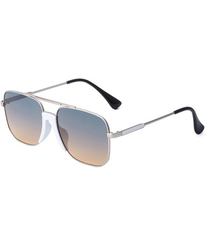 Men and Women Fashion Sunglasses Outdoor Vacation Sunshade (Color : D, Size : Medium) Medium C $15.73 Designer