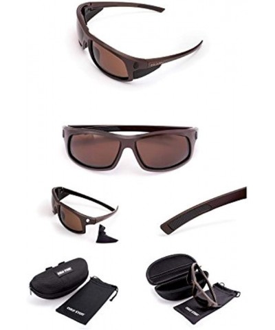 Battle Mark I Shades Matte Brown $28.90 Wayfarer