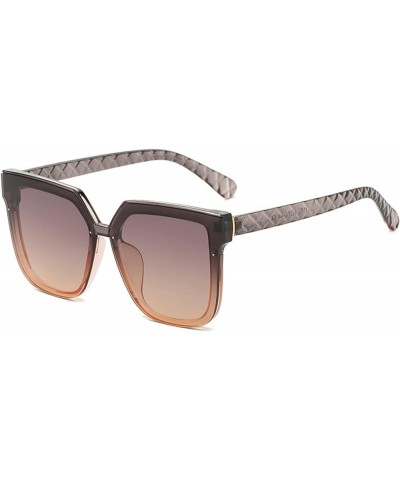 Square Ladies Sunglasses, Outdoor Vacation Beach Sunglasses (Color : D, Size : Medium) Medium G $18.86 Designer