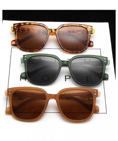 Retro Large Frame Vintage Photo Party Outdoor vacation Sunglasses For Men And Women A $14.11 Designer