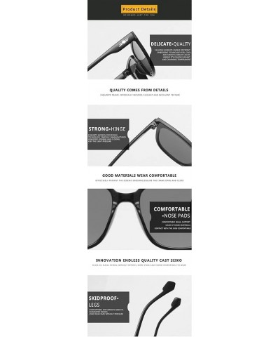 Retro Large Frame Vintage Photo Party Outdoor vacation Sunglasses For Men And Women A $14.11 Designer