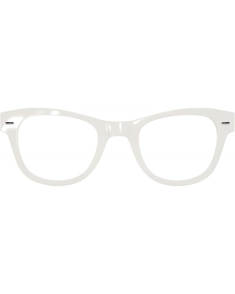 Wayhi Fronts for Shaka's Glasses- Customizable frames White $20.02 Wayfarer