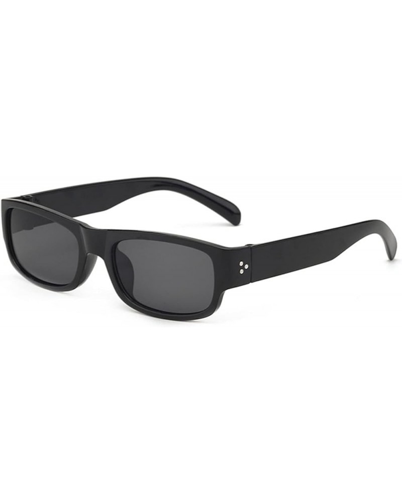 Retro Small Frame Fashion Men and Women Outdoor Vacation Decorative Sunglasses (Color : E, Size : 1) 1 C $13.71 Designer