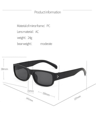 Retro Small Frame Fashion Men and Women Outdoor Vacation Decorative Sunglasses (Color : E, Size : 1) 1 C $13.71 Designer