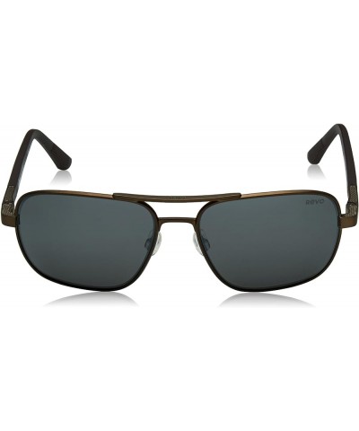 Freeman Rectangular Sunglasses Brown/Graphite $98.35 Rectangular