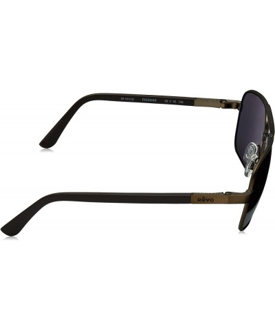 Freeman Rectangular Sunglasses Brown/Graphite $98.35 Rectangular