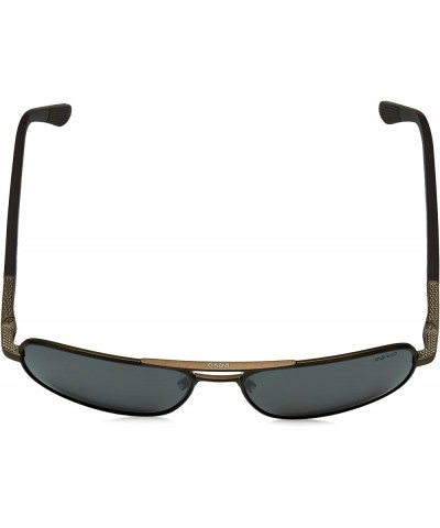 Freeman Rectangular Sunglasses Brown/Graphite $98.35 Rectangular