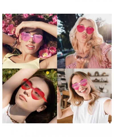 30Pcs Heart Shaped Sunglasses, Candy Color Heart Sunglasses for Women Men Valentines Party Favors Glasses 30*vdmulticolor02 $...