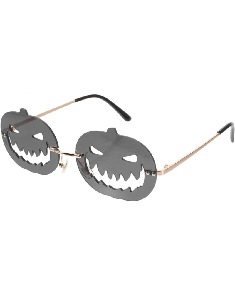 2pcs Halloween Sunglasses Halloween Costume Accessories Fashionable Halloween Glasses Hollow Pumpkin Black $14.46 Heart