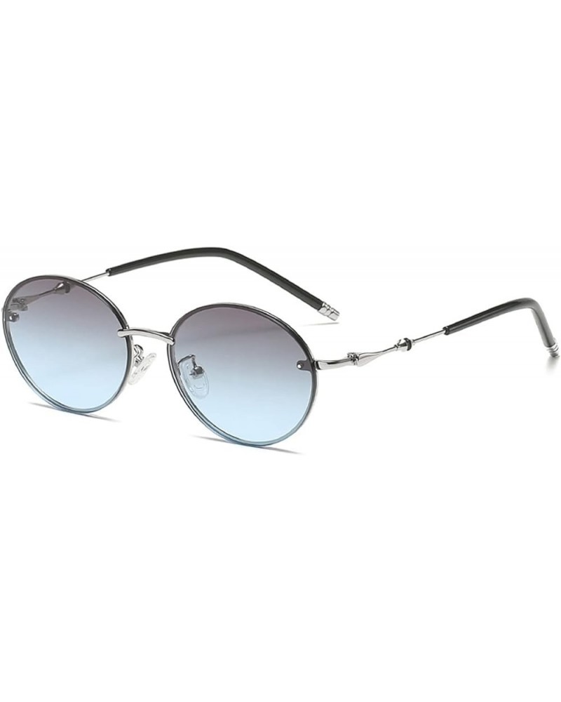 Fashion Men and Women Outdoor Vacation Sunglasses Sunglasses Womens (Color : Navy, Size : Medium) Medium Gray $22.38 Designer