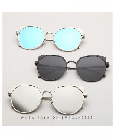 Fashion Metal Men and Women Outdoor Vacation Decorative Sunglasses (Color : C, Size : 1) 1A $22.16 Designer