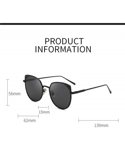 Fashion Metal Men and Women Outdoor Vacation Decorative Sunglasses (Color : C, Size : 1) 1A $22.16 Designer