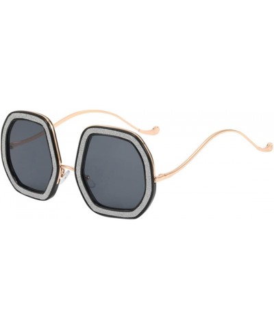 Diamond Sunglasses Sun Protection Sunglasses Stylish Sunglasses Oversized Sunglasses Women Sunglasses $7.64 Oversized