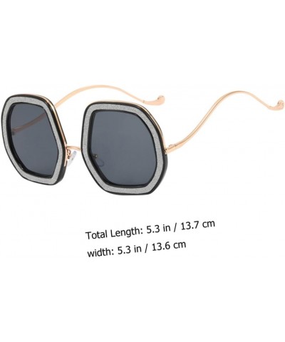 Diamond Sunglasses Sun Protection Sunglasses Stylish Sunglasses Oversized Sunglasses Women Sunglasses $7.64 Oversized