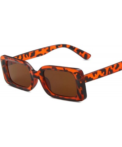 Small Frame Square Outdoor Vacation Holiday Sunglasses for Men and Women (Color : D, Size : 1) 1 C $12.37 Designer