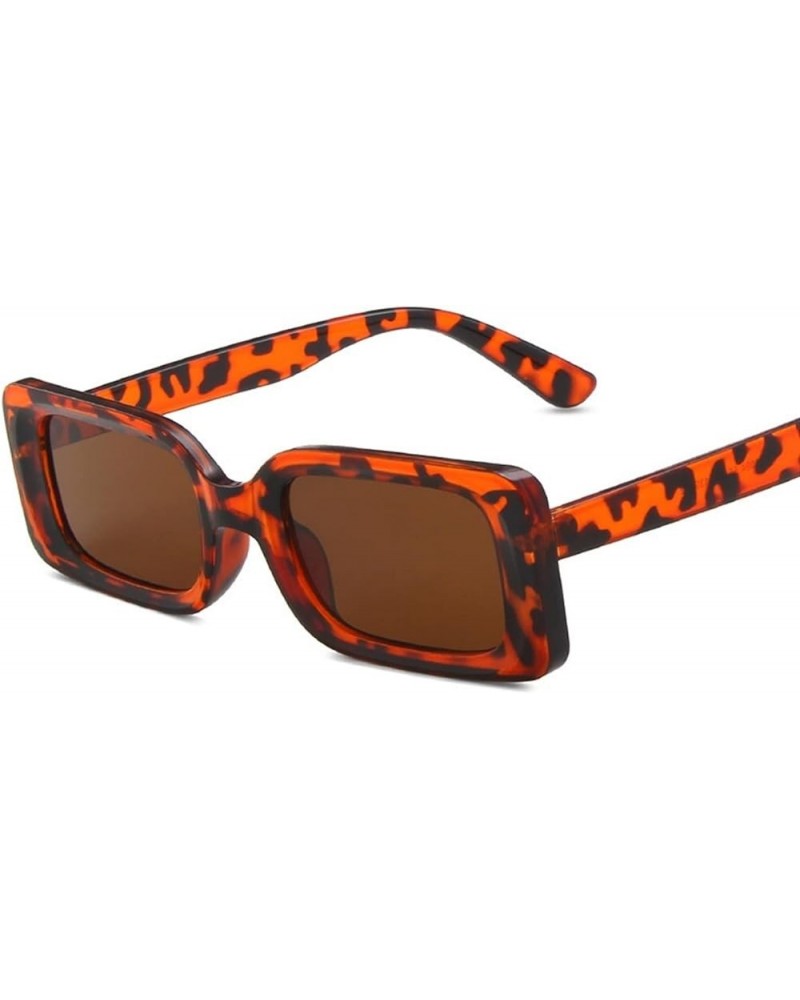 Small Frame Square Outdoor Vacation Holiday Sunglasses for Men and Women (Color : D, Size : 1) 1 C $12.37 Designer