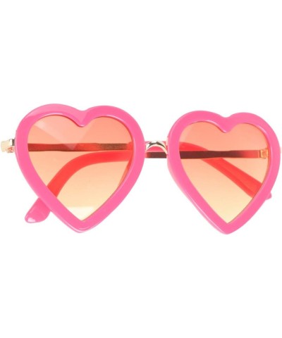 Valentine Day Sunglasses Candy Color Eyewear Love Sunglasses Heart Eyeglass Clear Sunglasses for Women Heart Shaped Sunglasse...