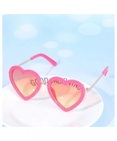 Valentine Day Sunglasses Candy Color Eyewear Love Sunglasses Heart Eyeglass Clear Sunglasses for Women Heart Shaped Sunglasse...