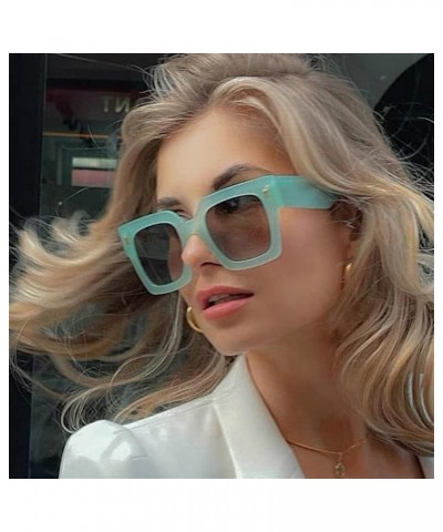 Large Frame Fashionable Decorative Sunglasses for Men and Women (Color : B, Size : 1) 1 D $16.80 Designer