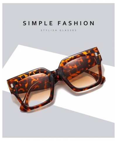 Large Frame Fashionable Decorative Sunglasses for Men and Women (Color : B, Size : 1) 1 D $16.80 Designer