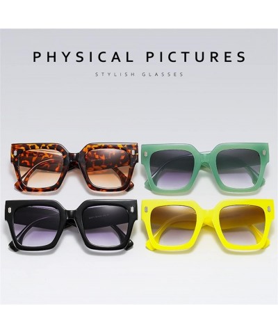 Large Frame Fashionable Decorative Sunglasses for Men and Women (Color : B, Size : 1) 1 D $16.80 Designer