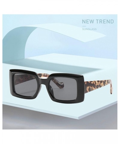 Small Frame Box Sunglasses Fashion Wear Men and Women Sunglasses Sunglasses (Color : 2, Size : One Size) One Size 2 $17.05 De...