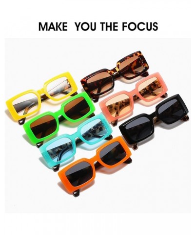 Small Frame Box Sunglasses Fashion Wear Men and Women Sunglasses Sunglasses (Color : 2, Size : One Size) One Size 2 $17.05 De...