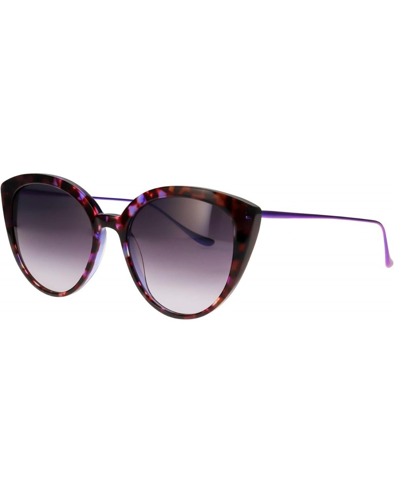 Sunglasses Model 8673 3424 Purple-blue Medium Demi $73.76 Designer