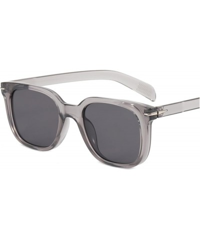 Fashion Square Men and Women Sunglasses Outdoor Vacation Beach Sunglasses Gift (Color : C, Size : 1) 1 D $17.12 Designer