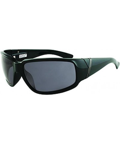 Eyewear Polarized Barrel Sunglasses CLOSEOUT Glossy Black $29.41 Wayfarer